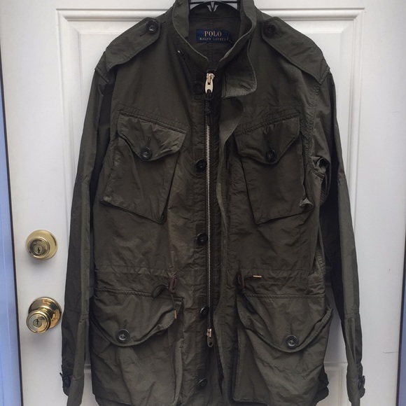 Polo Ralph Lauren Field Jacket - Olive - Small - Picture 6 of 11